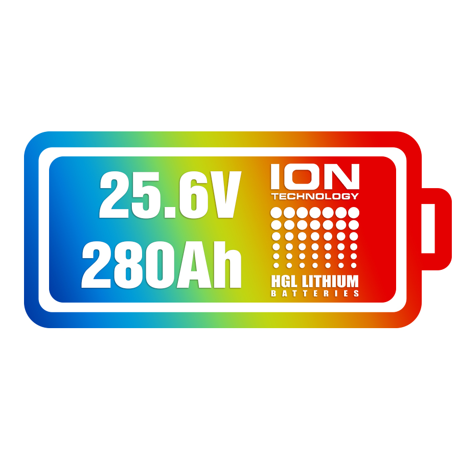 Bình điện lithium xe nâng tay HGL 25.6V-280Ah