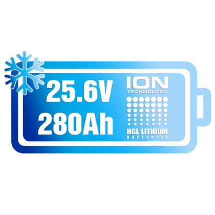 Bình điện lithium xe nâng tay HGL 25.6V-280Ah (Kho lạnh)